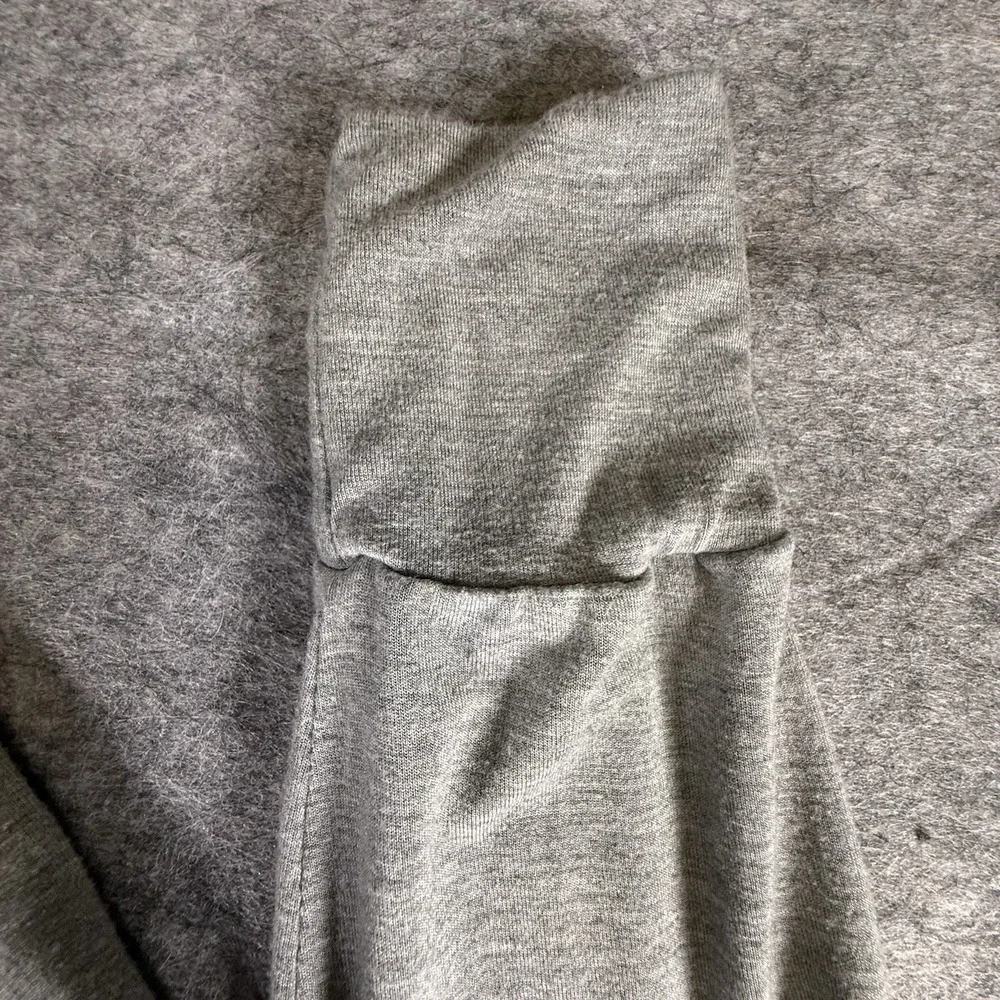 Nike Sportwear Womens Tee Shirt Size L  Gray Oversized Rayon/viscose Long Sleeve